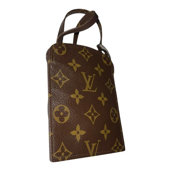 Louis Vuitton Rare Vintage Monogram Pochette Secret Passport Holder - Picture 5 of 14